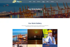 Peon - Logistic PSD Template