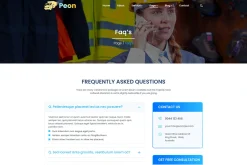 Peon - Logistic PSD Template