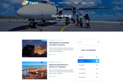 Peon - Logistic PSD Template