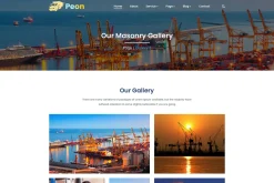 Peon - Logistic PSD Template