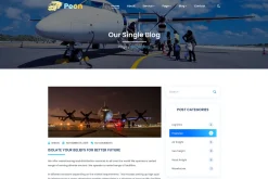 Peon - Logistic PSD Template