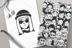 50 People avatars