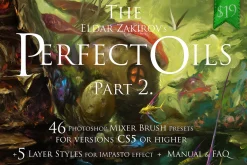 Perfect Oils Part2: 46+ MixerBrushes