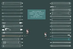 Perfect Pencil Illustrator Brushes