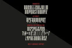 Perrownt Bold Modern Blackletter