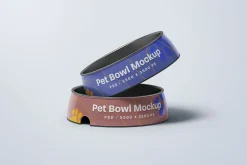 Pet Bowl Mockup Set