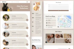 PetPals - Pet Care Website Framer