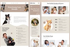 PetPals - Pet Care Website Framer