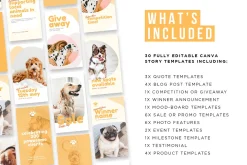 Pets Instagram Story Posts