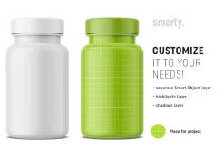 Pharmacy Jar Mockup