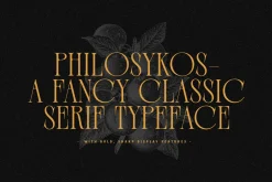 Philosykos - Fancy Classic Serif