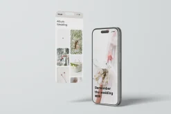 Phone 15 Pro Screen Mockup