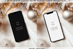 Phone Screen Mockup, Smartphone Mock