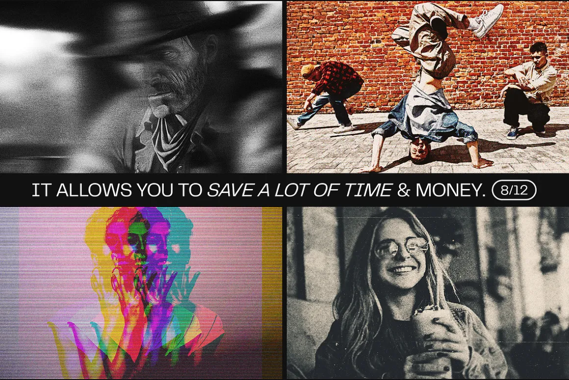 12 Photo Effect Templates