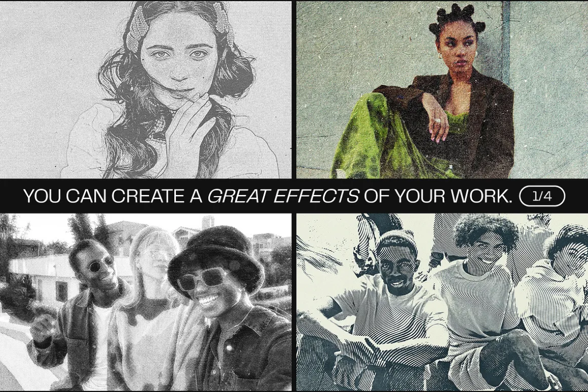 12 Photo Effect Templates