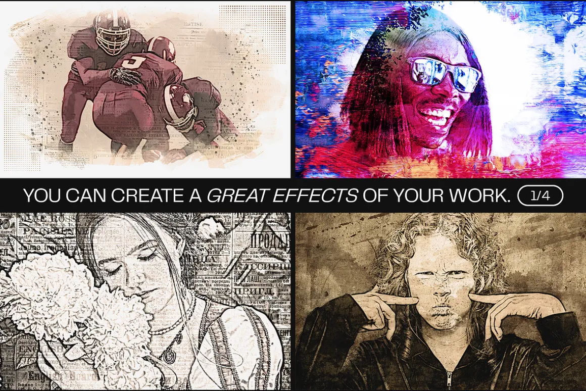 12 Photo Effect Templates