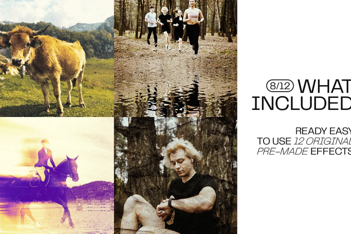 12 Photo Effect Templates