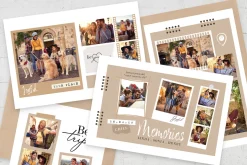 Photograph Collage Scrapbook Theme