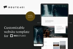 Photographer WIX Website Template