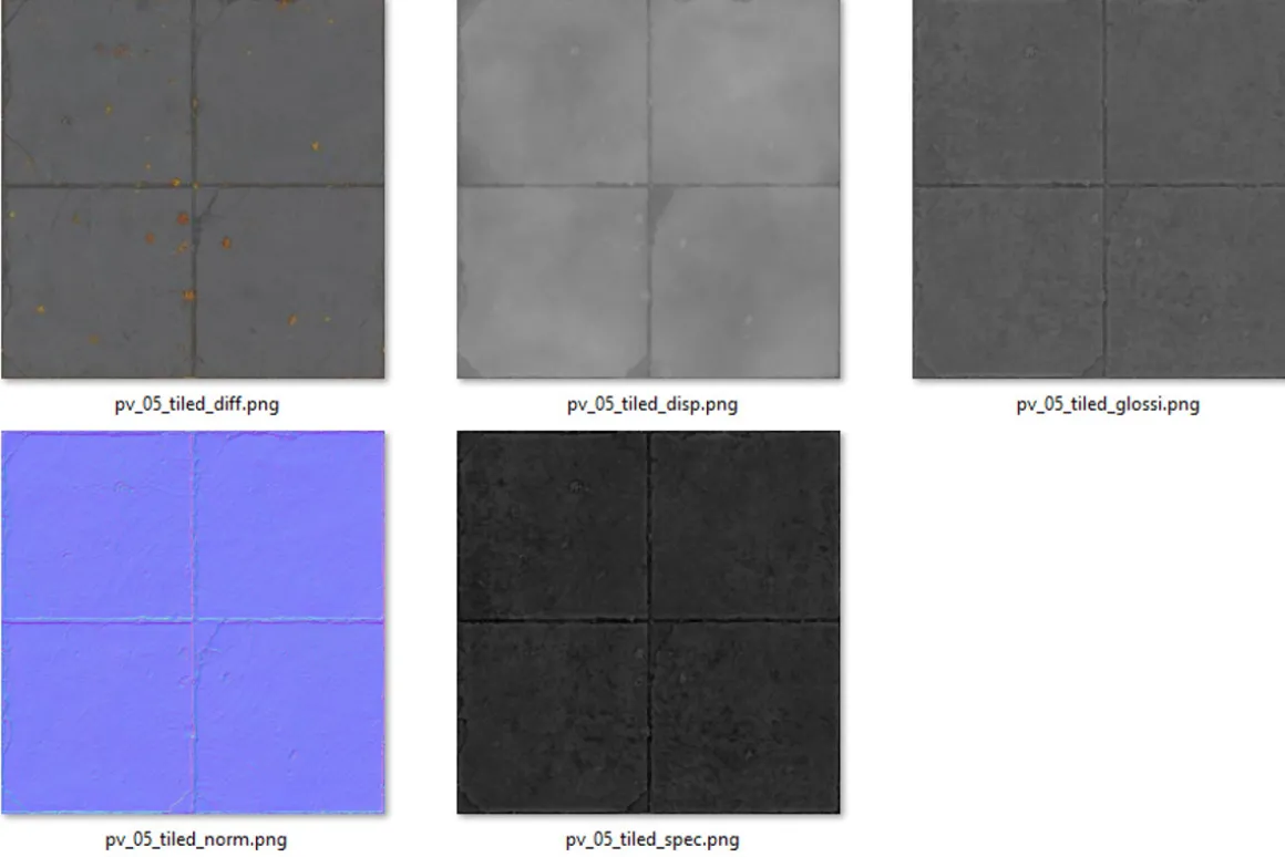 Photoscanned pavement collection