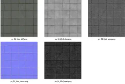 Photoscanned pavement collection