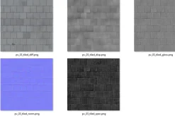 Photoscanned pavement collection