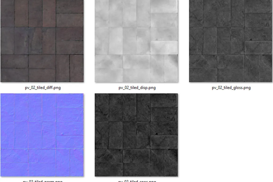 Photoscanned pavement collection