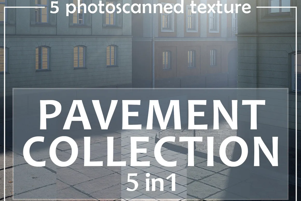 Photoscanned pavement collection