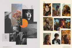 Photos Collage PSD Templates