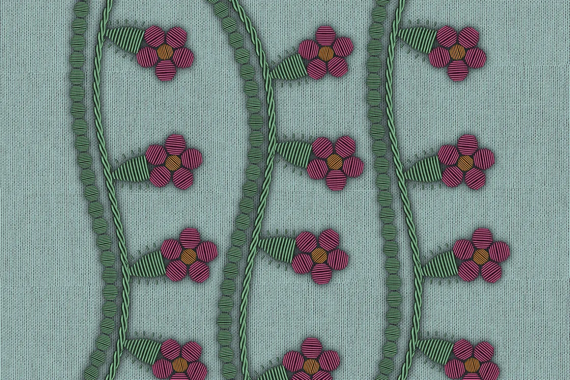 Photoshop Brushes Digital Embroidery