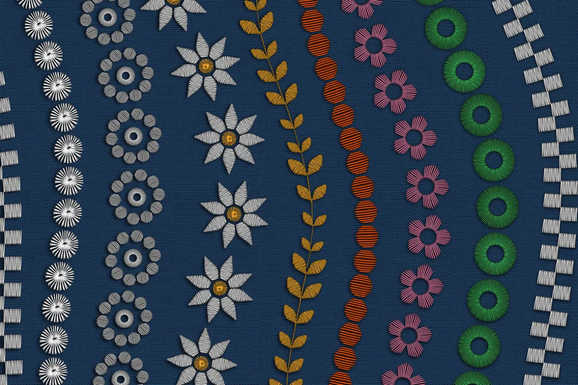 Photoshop Brushes Digital Embroidery