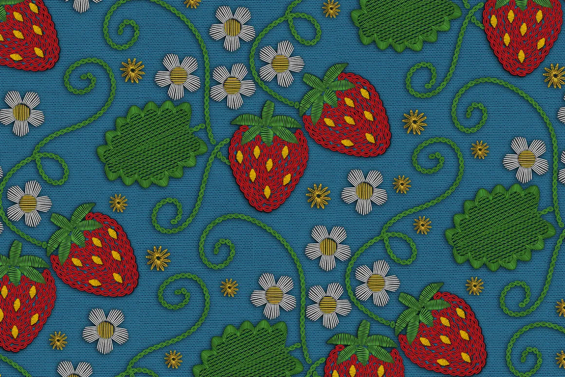 Photoshop Brushes Digital Embroidery