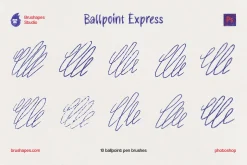 Photoshop Ballpoint Pen Brushes