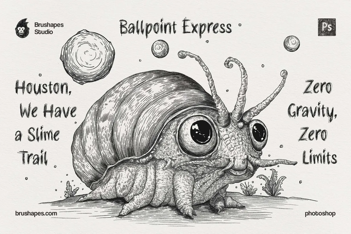 Photoshop Ballpoint Pen Brushes