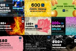 5000+ Photoshop Brushes Mega Bundle
