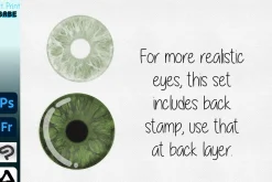 Photoshop Eye Lens Clip Studio Paint
