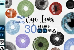 Photoshop Eye Lens Clip Studio Paint