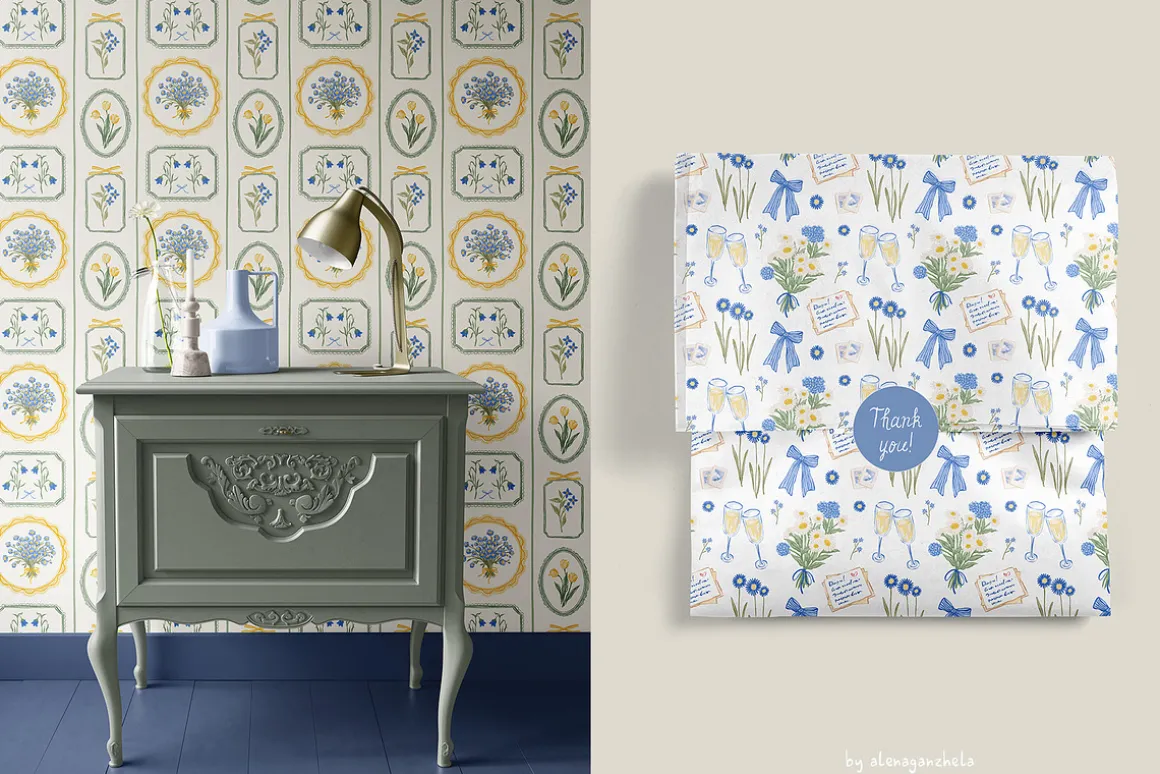 Picnic time - whimsy summer patterns
