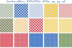 Picnic time - whimsy summer patterns
