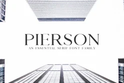 Pierson An Essential Serif Typeface