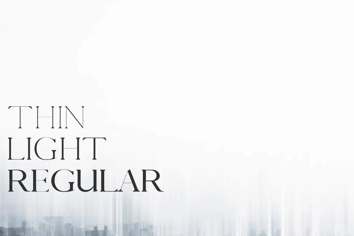 Pierson An Essential Serif Typeface