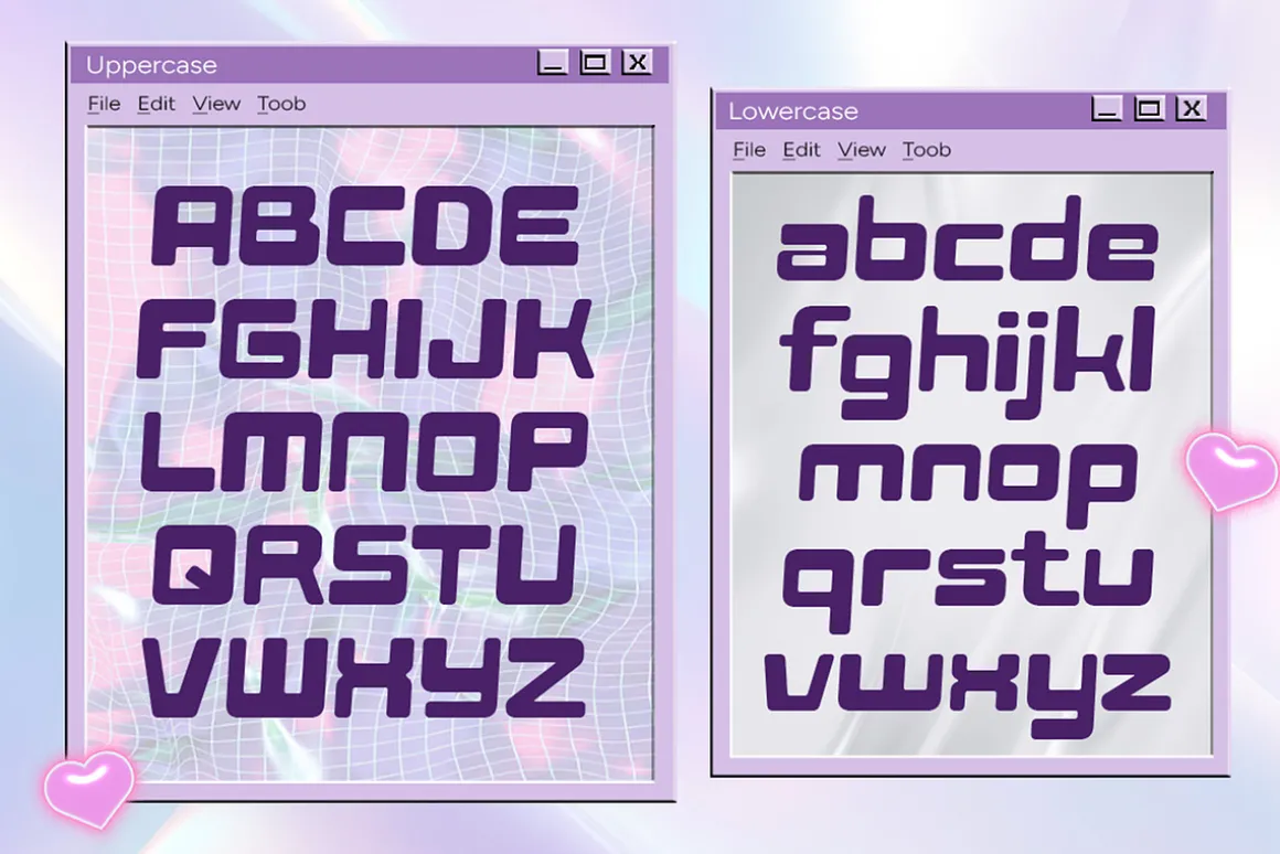 Pikabu - Y2k Vibes Display Font