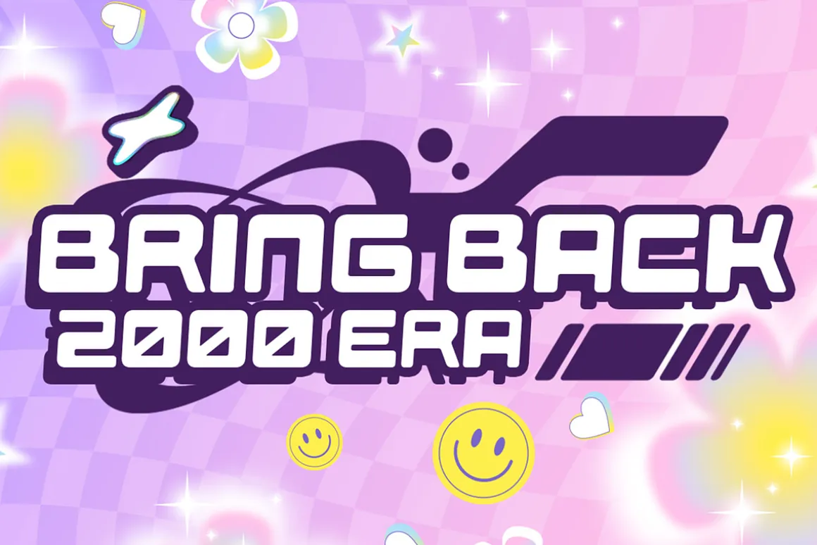 Pikabu - Y2k Vibes Display Font