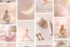 240 Pilates Yoga Stock Photo Bundle