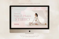 240 Pilates Yoga Stock Photo Bundle