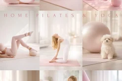 240 Pilates Yoga Stock Photo Bundle