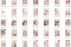 240 Pilates Yoga Stock Photo Bundle