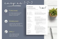 Pilot resume & cover letter template