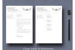 Pilot resume & cover letter template
