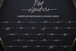 Pilot Signature Font